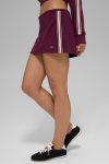 Track Star Mini Skirt ?C Burgundy